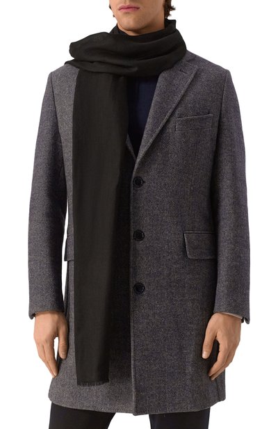 Кашемировый шарф MVST черного цвета по цене 48900 руб., арт. 81588/10, фото 2 Кашемировый шарф MVST, арт. 81588/10, фото 2