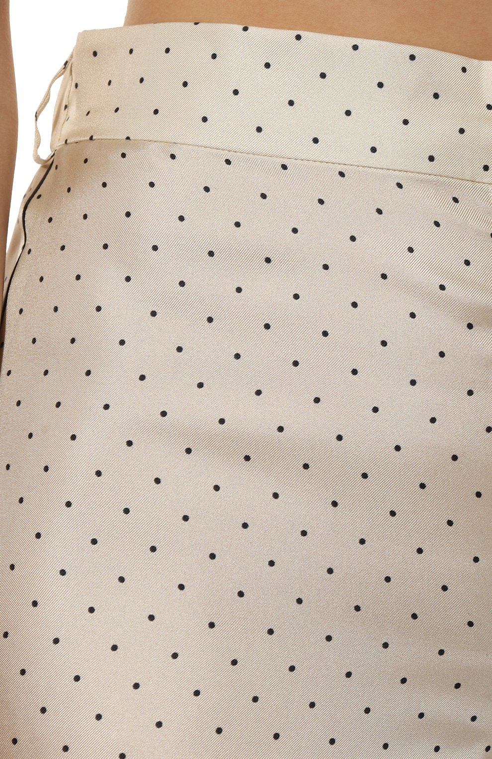 Шелковые шорты GOOROO кремового цвета по цене 43470 руб., арт. SR003-2000-9913-S23, фото 5 Шелковые шорты GOOROO, арт. SR003-2000-9913-S23, фото 5