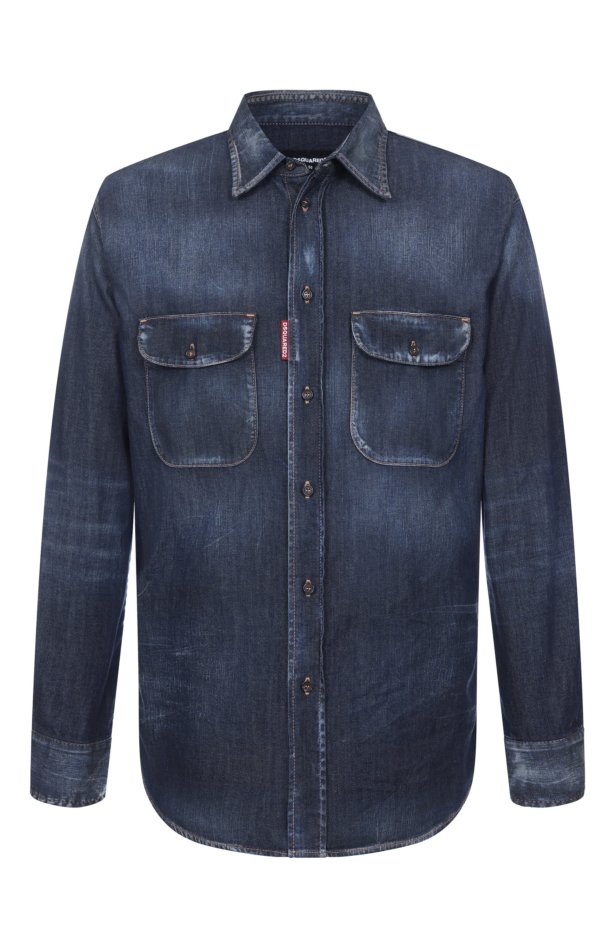 Джинсовая рубашка DSQUARED2, арт. S74DM0951/S30341, фото 1