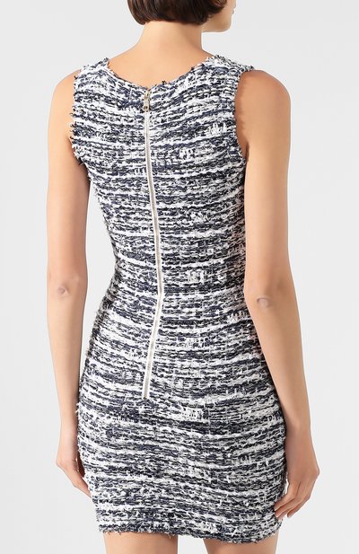 Платье BALMAIN голубого цвета по цене 154500 руб., арт. TF16057/K005, фото 4 Платье BALMAIN, арт. TF16057/K005, фото 4