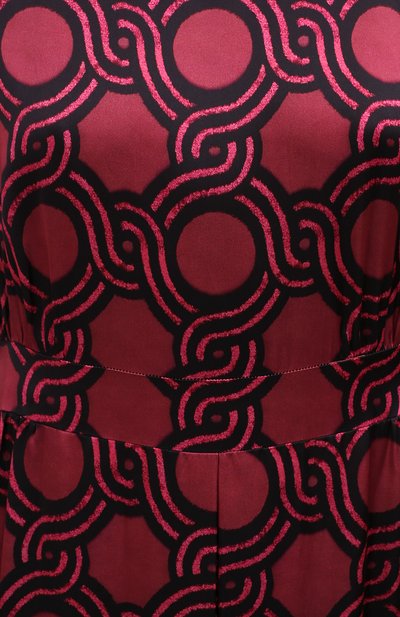 Атласное платье DRIES VAN NOTEN, арт. 202-38624-1278, фото 5