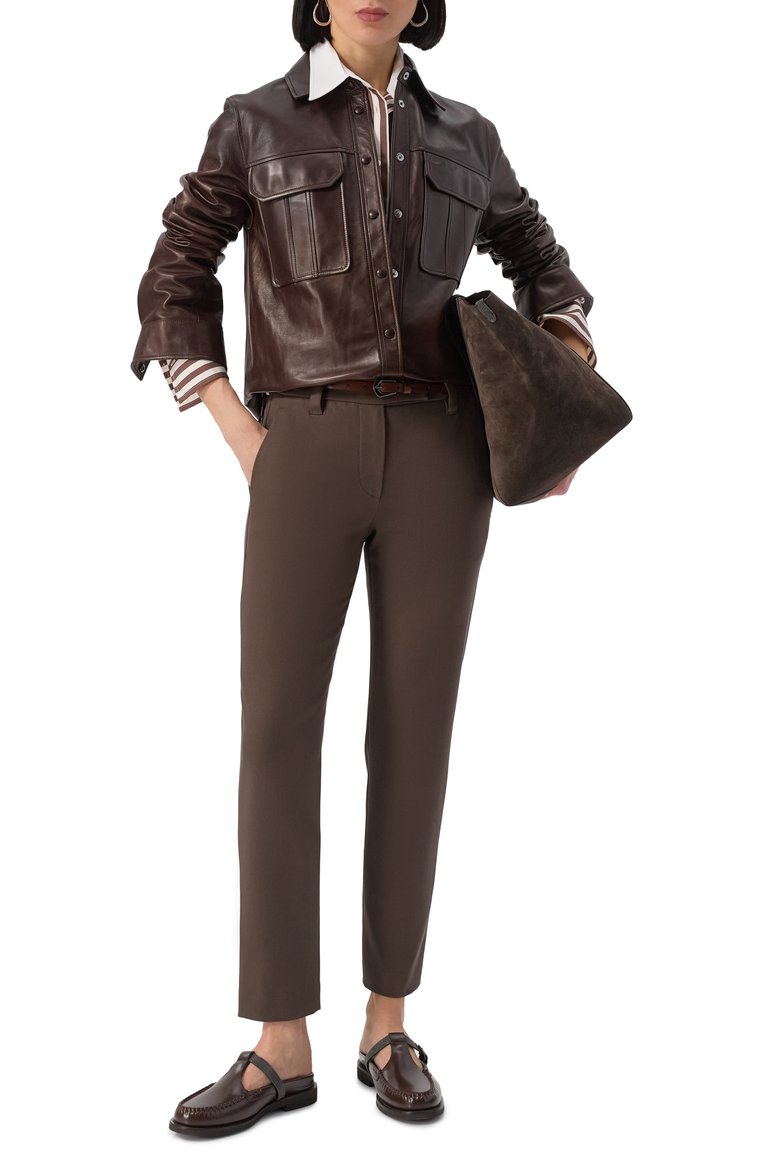 Хлопковые брюки BRUNELLO CUCINELLI, арт. MP126P7258, фото 1
