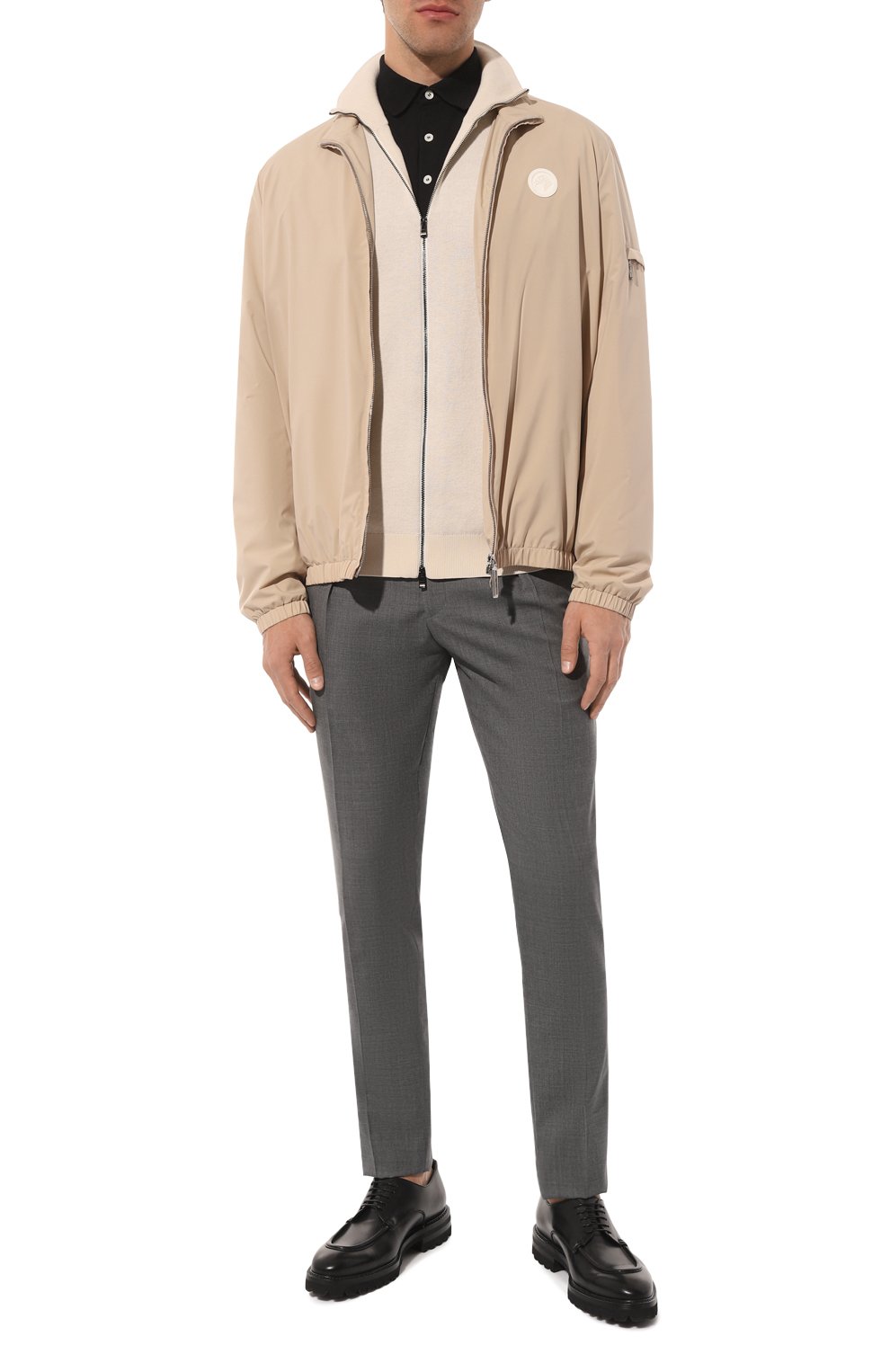 Шерстяные брюки KITON, арт. UP1LACK03711, фото 2