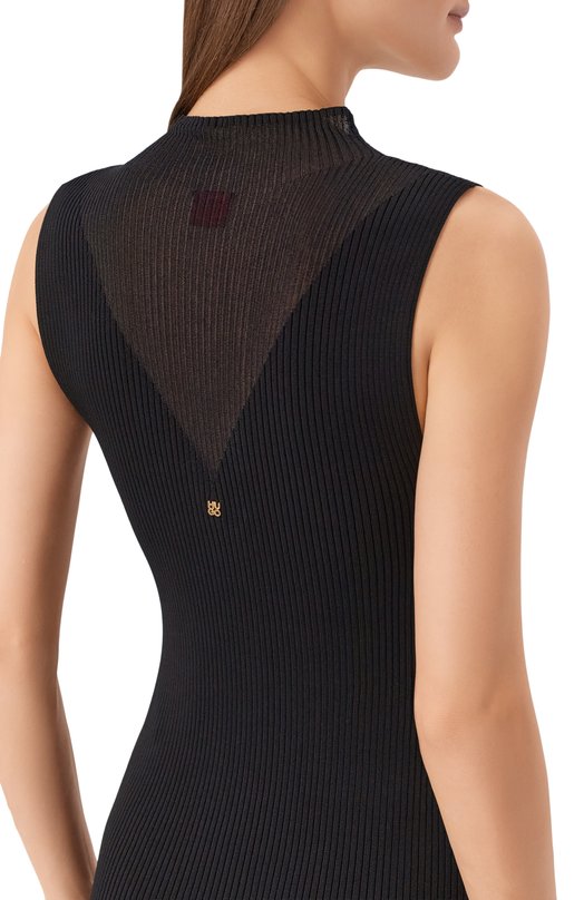 Платье из вискозы HUGO 50557767 Чёрный  50557767 Фото 4