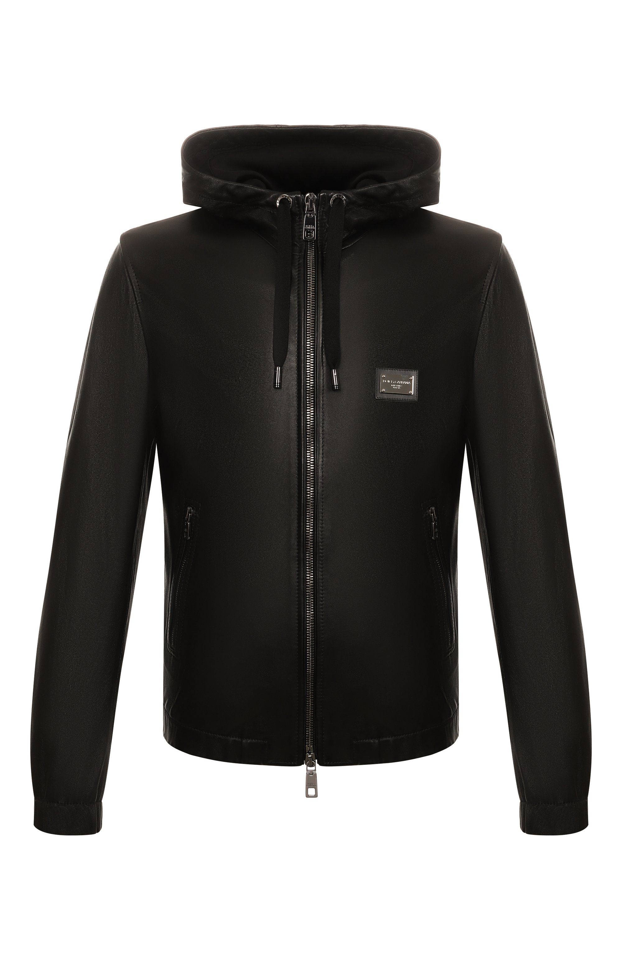 Кожаный бомбер DOLCE & GABBANA, арт. G9ZY6L/HULR0, фото 1