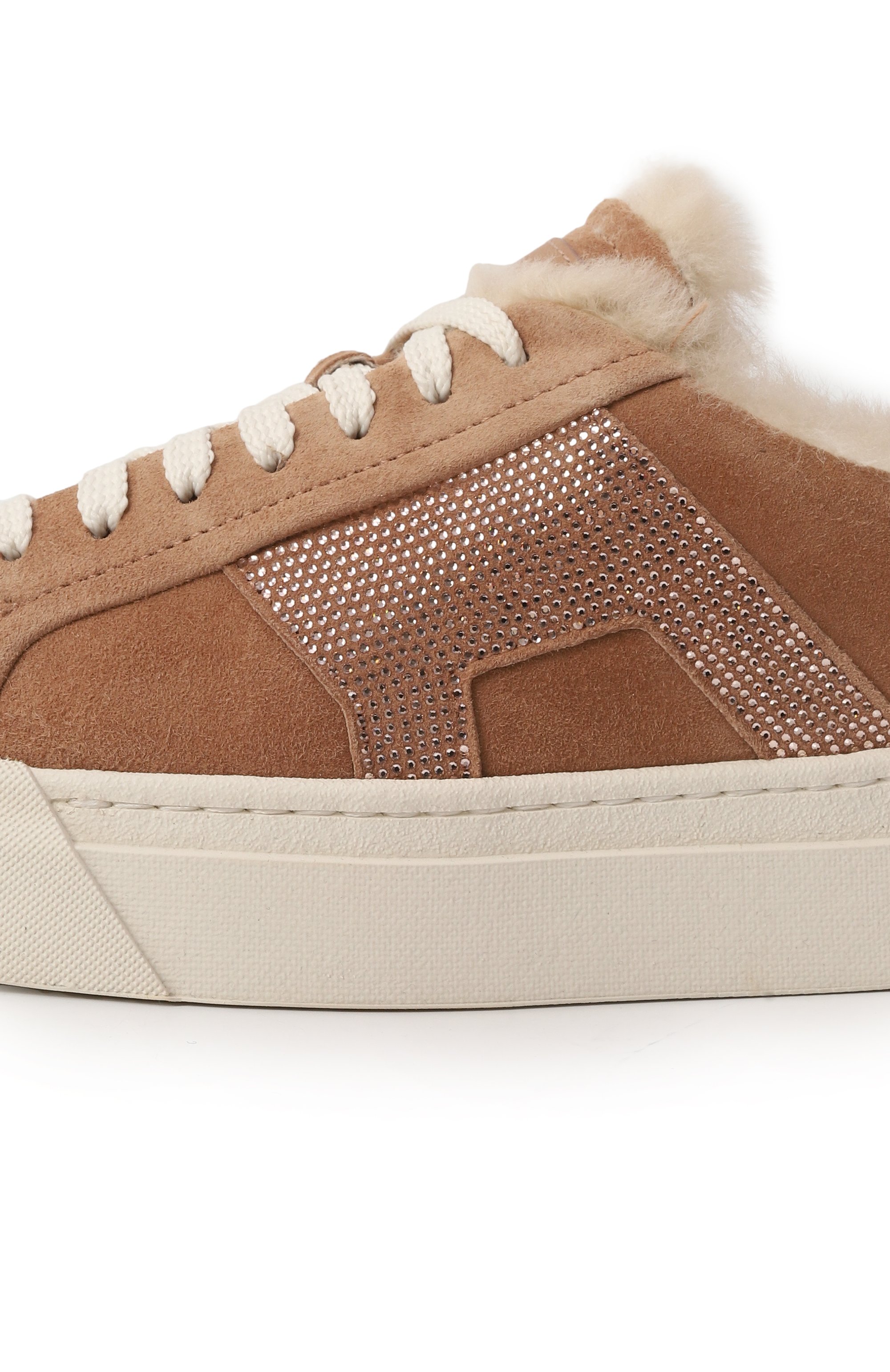 Замшевые кеды SANTONI, арт. WBGG61183PNNPSXS, фото 7