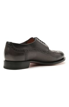 Кожаные дерби SANTONI, арт. MCC017026MC3HVVDG60, фото 1