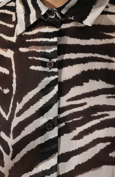 Хлопковая блузка DRIES VAN NOTEN, ар т. 201-10759-9001, фото 5