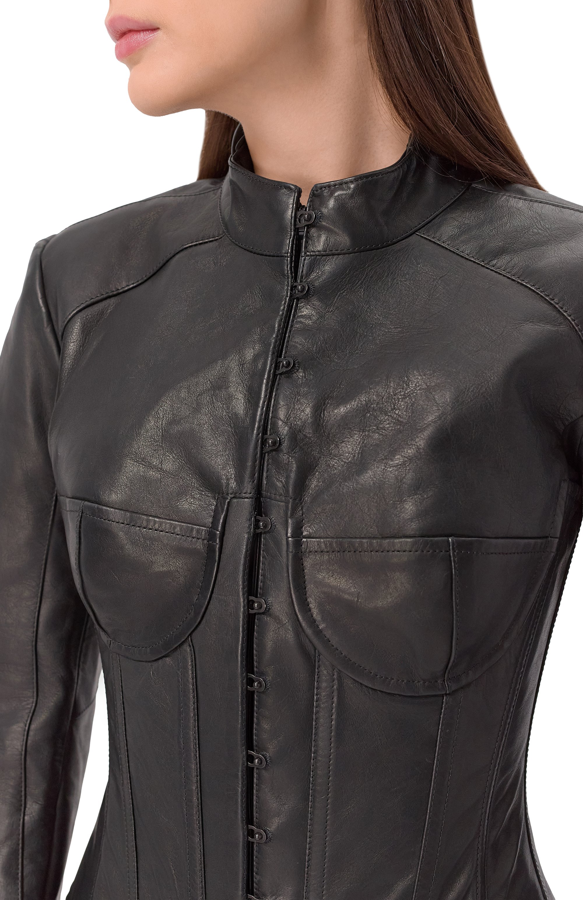 Кожаная куртка BALENCIAGA, арт. 850491/T0S17, фото 5