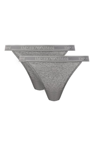 Женские комплект из двух трусов-стрингов EMPORIO ARMANI, арт. 164522/1A227