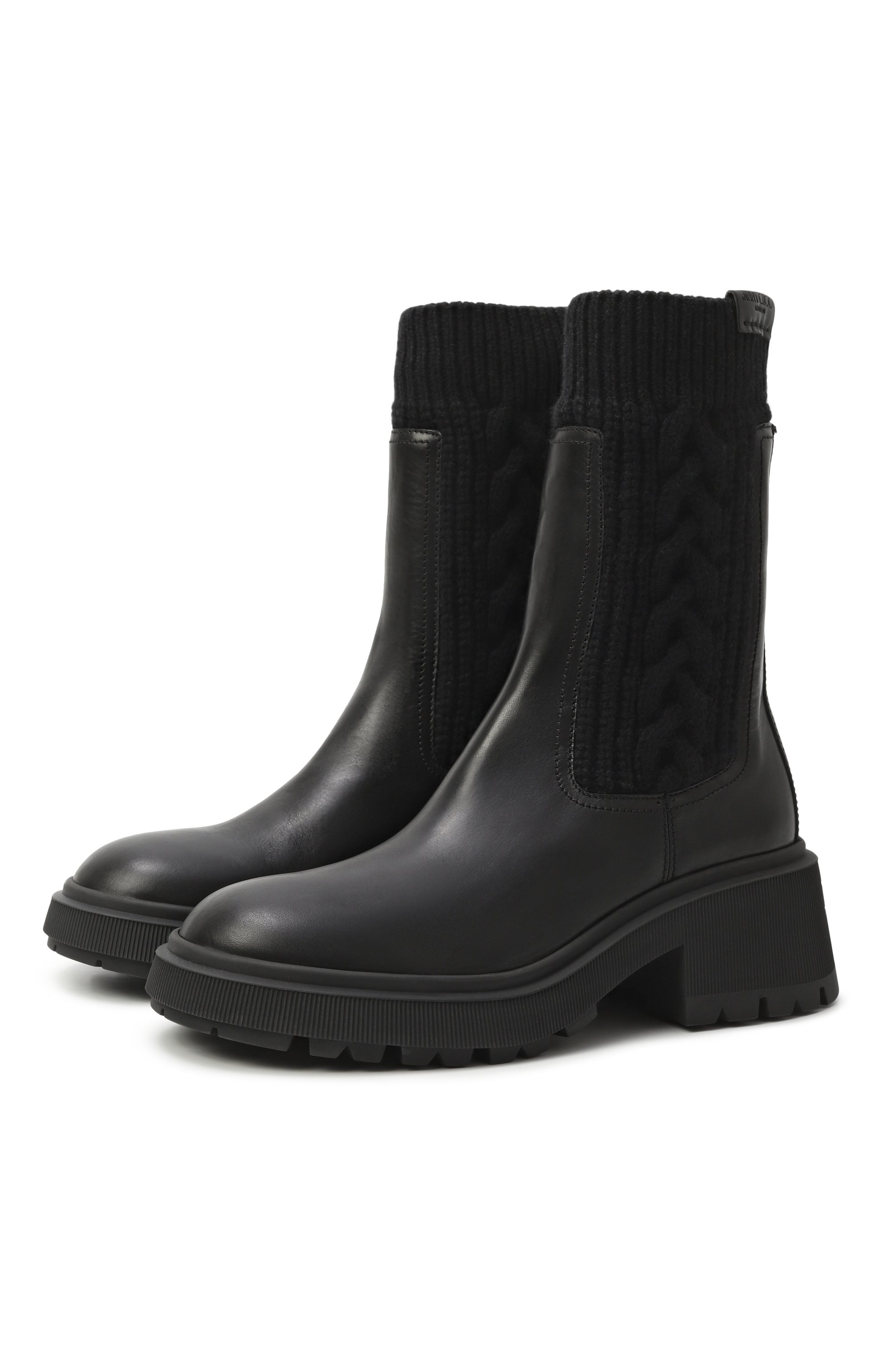 Кожаные челси tamia JIMMY CHOO, арт. TAMIA FLAT/TQA, фото 1