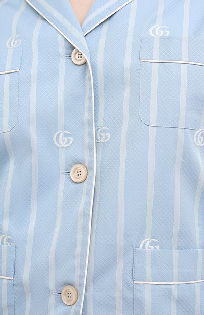 Хлопкова я рубашка GUCCI, арт. 625908/ZAEF1, фото 5