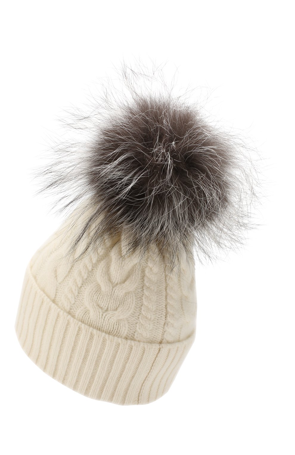 Шапка из смеси шерсти и кашемира MONCLER белого цвета по цене 32100 руб., арт. E2-093-99608-10-948AK, фото 2 Шапка из смеси шерсти и кашемира MONCLER, арт. E2-093-99608-10-948AK, фото 2