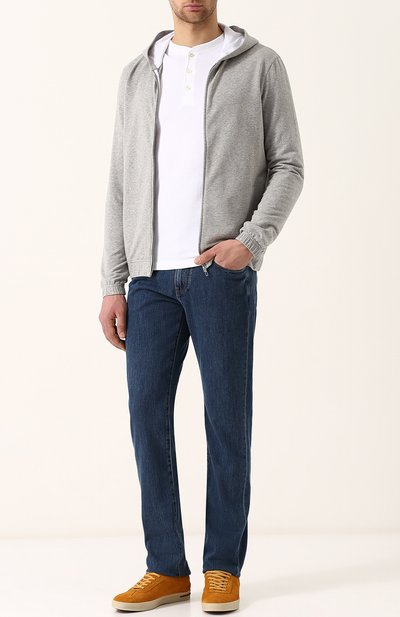 Замшевые кеды 70's walk  LORO PIANA, арт. FAI1108, фото 2