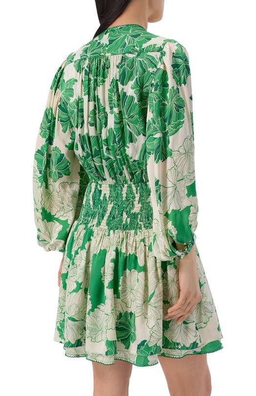 Платье из вискозы Poupette St Barth WENS26NVSFNN Зелёный  WENS26NVSFNN Фото 3