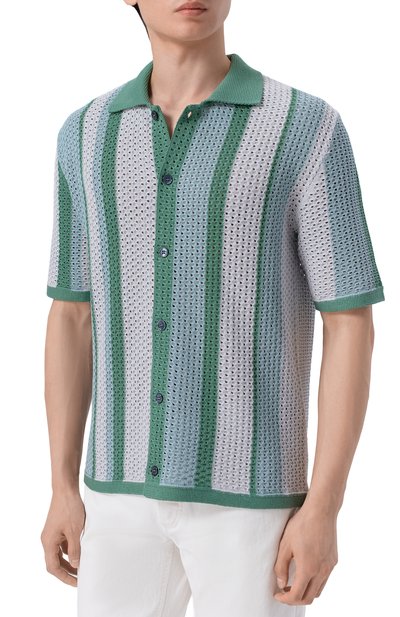 Рубашка из шелка и хлопка MVST, арт. M26.2PM.K144/Y207, фото 3