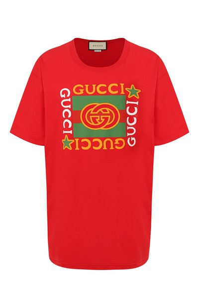 Хлопковая футболка GUCCI, арт. 539081/XJBYA, фото 1
