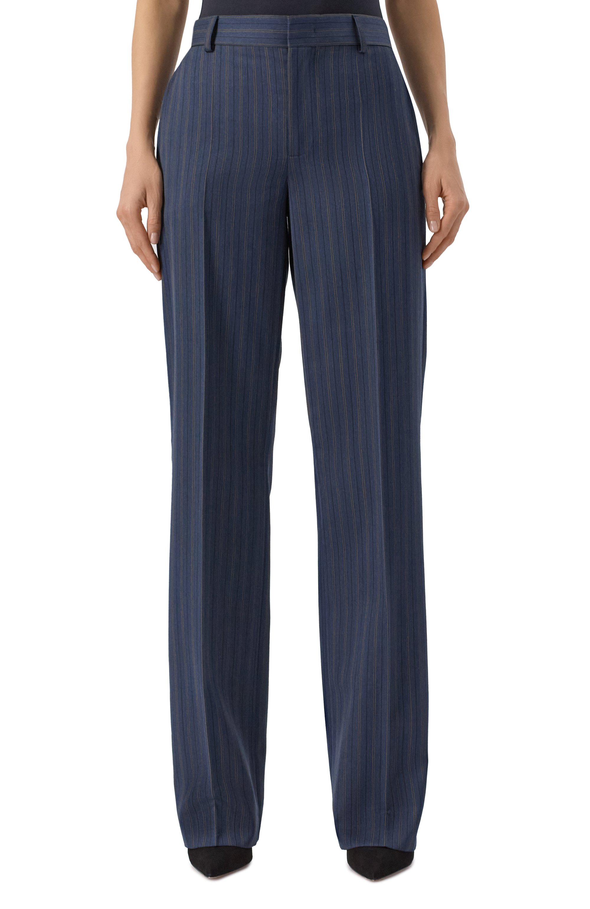 Шерстяные брюки MOSCHINO, арт. A0306/5536, фото 3