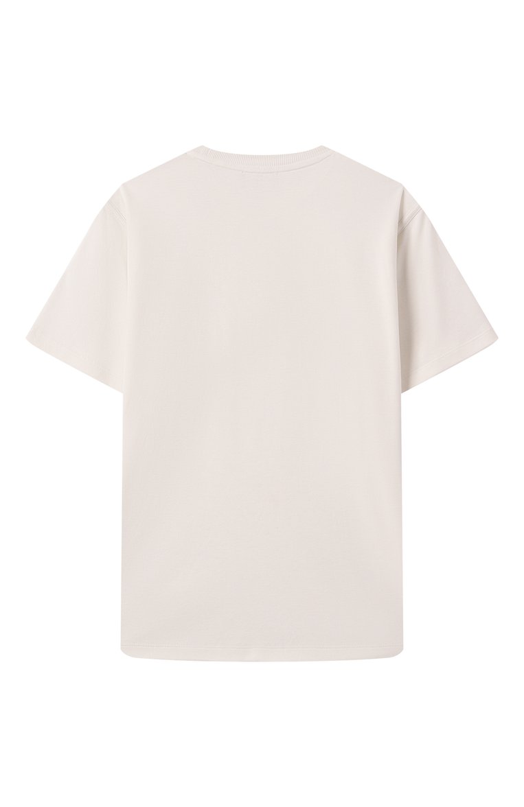 Детского комплект из футболки и шорт EMPORIO ARMANI черно-белого цвета, арт. EB000169/AF13218 | Фото 3 (Рукава: Короткие; Мальчики Кросс-КТ: Костюмы-спорт; Материал внешний: Синтетический материал; Автоматизация состава: Проставлено; Автоматизация ТО: Проставлено; Ростовка одежда: 6 лет | 116 см, 7 лет | 122 см, 8 лет | 128 см, 10 - 11 лет | 140 - 146см, 13 - 15 лет | 158 см, 16 лет | 164 см, 4 года | 104 см, 5 лет | 110 см)