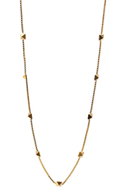 Колье VALENTINO золотого цвета по цене 119500 руб., арт. UW2J0G34/MET, фото 2 Колье VALENTINO, арт. UW2J0G34/MET, фото 2