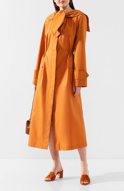 Замшевые мюли summer charms LORO PIANA, арт. FAI5579, фото 2