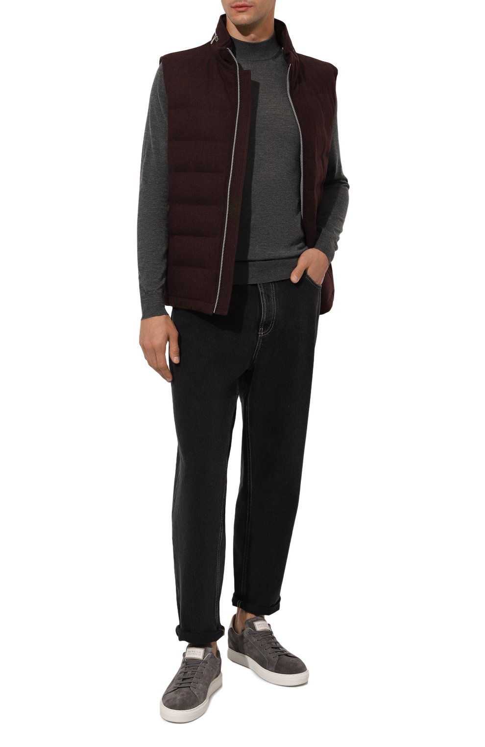 Водолазка из кашемира и шелка FEDELI, арт. 7UI07090, фото 2