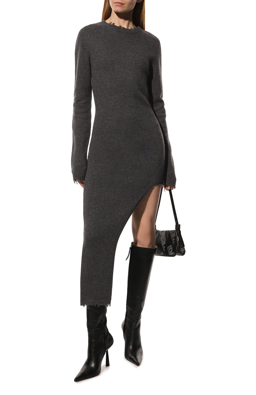 Платье из шерсти и кашемира ADDICTED, арт. MK914, фото 2
