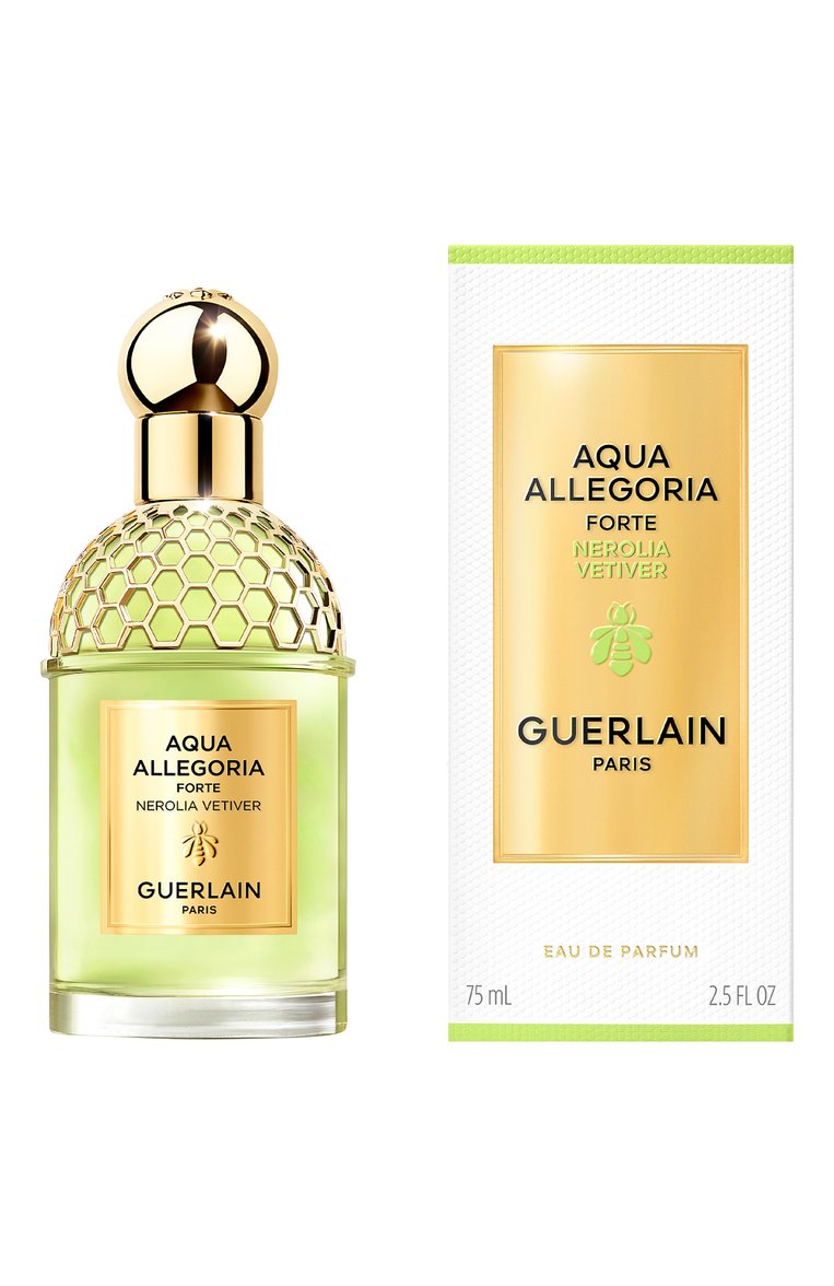 Парфюмерная вода aqua allegoria forte nerolia vetiver (75ml) GUERLAIN бесцветного цвета, арт. G014685 | Фото 2 (Региональные ограничения белый список (Axapta Mercury): Не проставлено; Нос: Не проставлено; Тип продукта - парфюмерия: Парфюмерная вода; Тип аромата: Цветочный; Ограничения доставки: flammable)