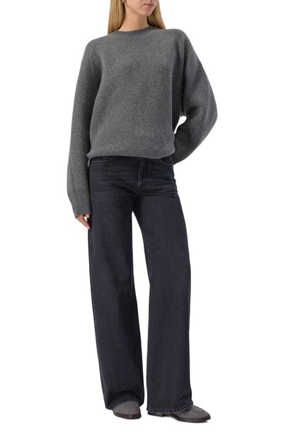 Текстильные ботинки BOUGEOTTE серого цвета по цене 128500 руб., арт. LWB-TESCAS/SHEAINP-GR, фото 3 Текстильные ботинки BOUGEOTTE, арт. LWB-TESCAS/SHEAINP-GR, фото 3