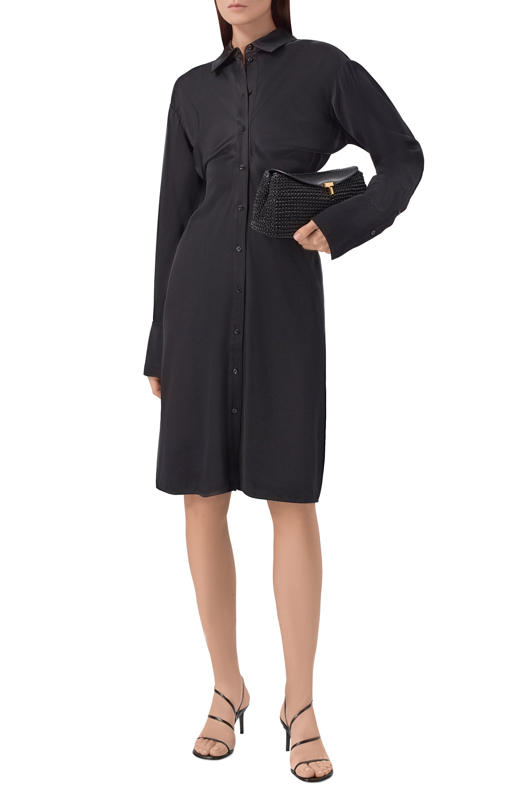 Клатч т-lock TOTEME, арт. 252-WAL950-LE0134, фото 7