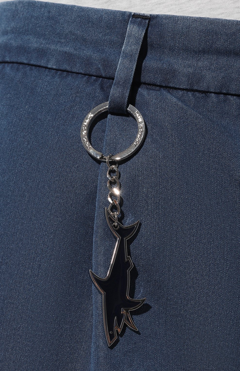 Джинсовые шорты PAUL&SHARK синего цвета по цене 21800 руб., арт. 23414136, фото 5 Джинсовые шорты PAUL&SHARK, арт. 23414136, фото 5