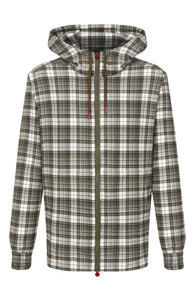 Мужская хлопковая рубашка KITON, арт. UMC010H0907202