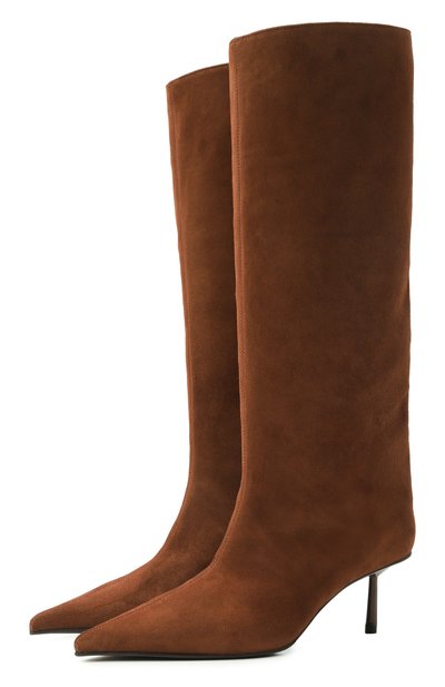 Женские замшевые сапоги bella 60 LE SILLA, арт. 4236C060BXPPVEL