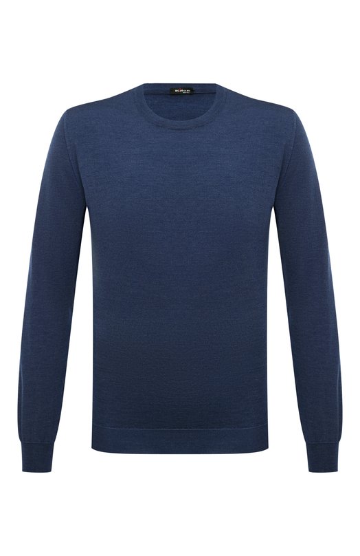 Джемпер из кашемира и шерсти Kiton UMKXX02S182 Синий UMKXX02S182
