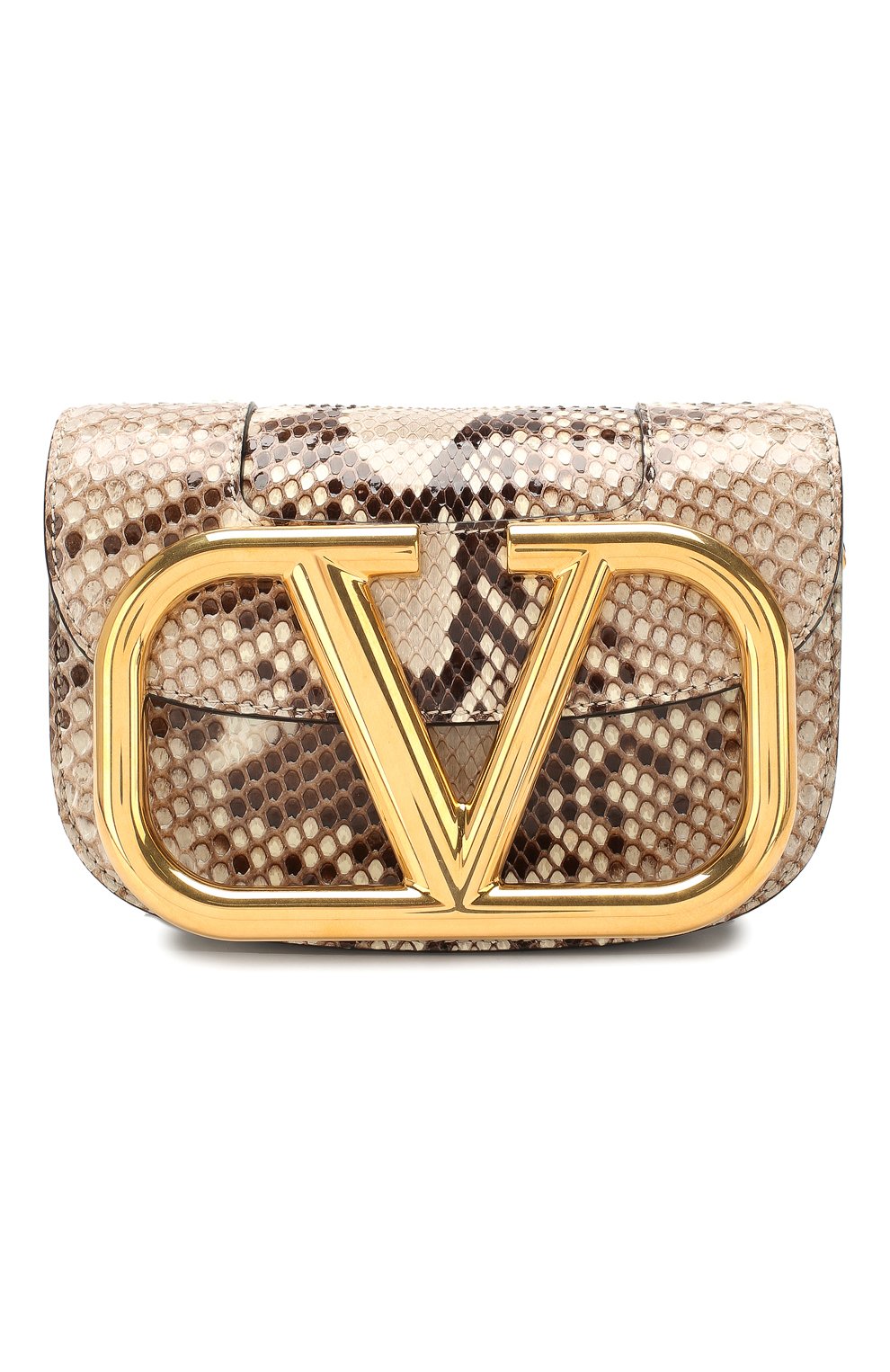Сумка supervee из кожи питона VALENTINO, арт. TW0B0G45/HSY/PRET, фото 1