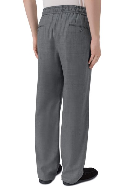 Шерстяные брюки DOLCE & GABBANA, арт. GV4LHT/FM2HM, фото 4