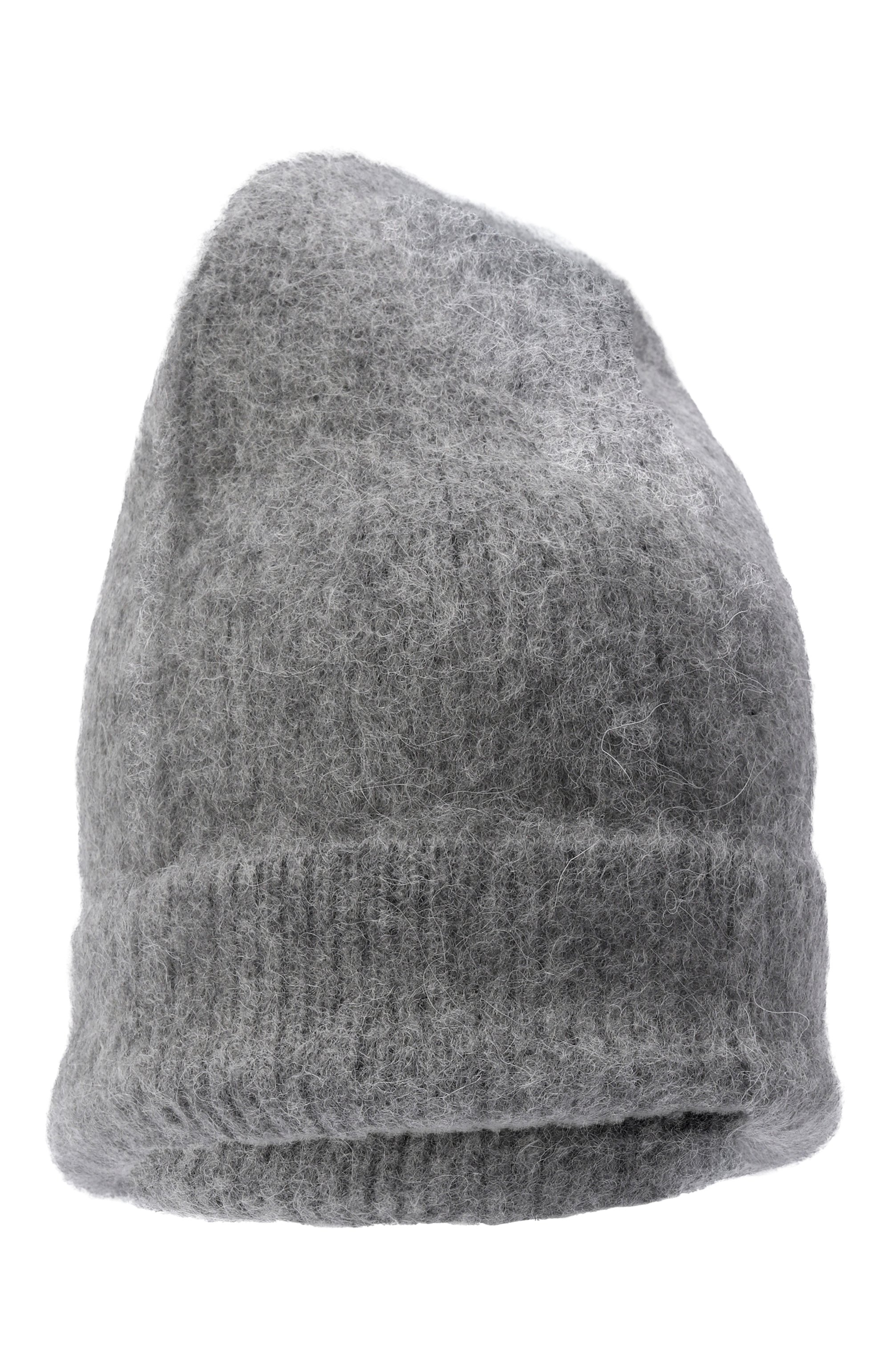 Шерстяная шапка MAISON MARGIELA серого цвета по цене 69950 руб., арт. S50TB0024/M13314, фото 1 Шерстяная шапка MAISON MARGIELA, арт. S50TB0024/M13314, фото 1