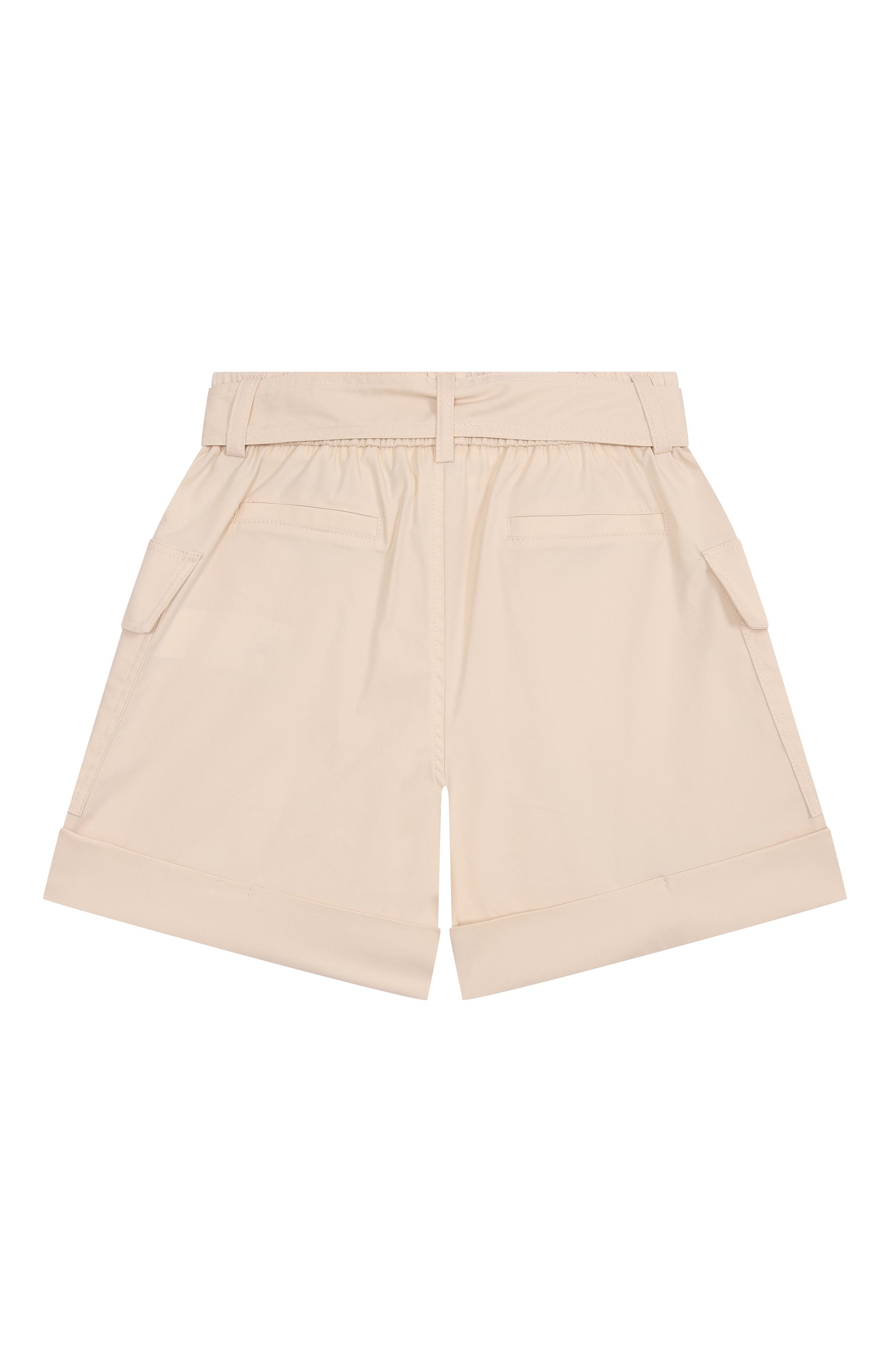 Хлопковые шорты-карго PHILOSOPHY DI LORENZO SERAFINI KIDS, арт. I1E407/5301/4-10, фото 2