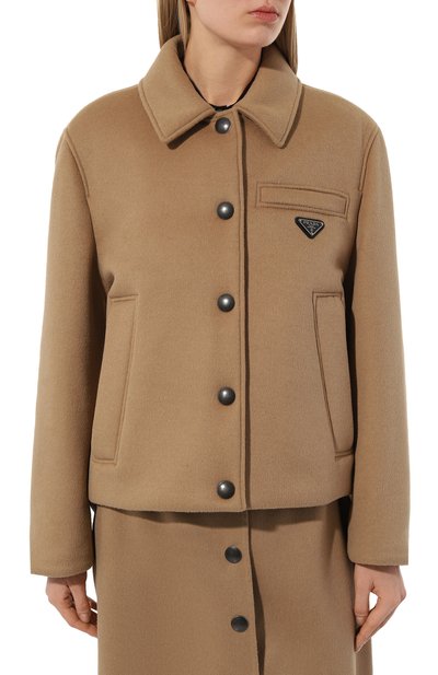 Шерстяной жакет PRADA, арт. P502M-1Y5Z-F0040-212, фото 3