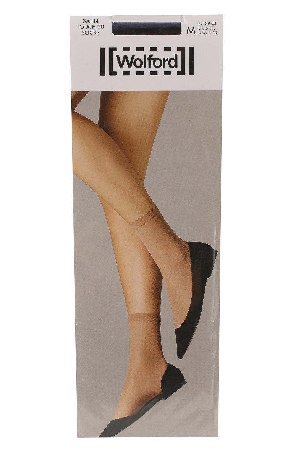 Носки WOLFORD черного цвета по цене 2500 руб., арт. 41238, фото 1 Носки WOLFORD, арт. 41238, фото 1