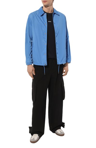 Хлопковая футболка BOSS ORANGE, арт. 50473278, фото 2