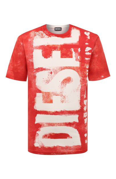 Хлопковая футболка DIESEL, арт. A09271/0AIJV, фото 1