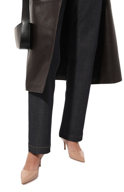 Кожаные туфли gianvito 70 GIANVITO ROSSI, арт. G26770.70RIC.VERPEAH, фото 3