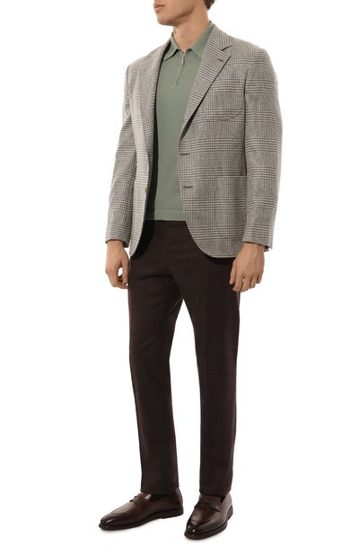 Пиджак из шерсти и шелка BRUNELLO CUCINELLI, арт. MY4687BND, фото 3