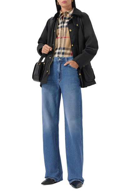 Хлопковая рубашка BURBERRY, арт. 8111856, фото 2