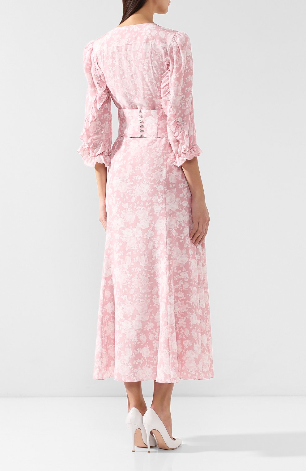 Шелковое платье ULYANA SERGEENKO, арт. ABL002SS19P, фото 4