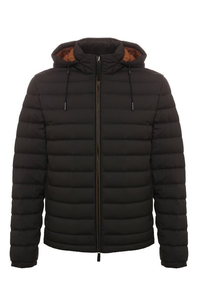 Мужская пуховик из шерсти и шелка ZEGNA, арт. 7209B/E7T25