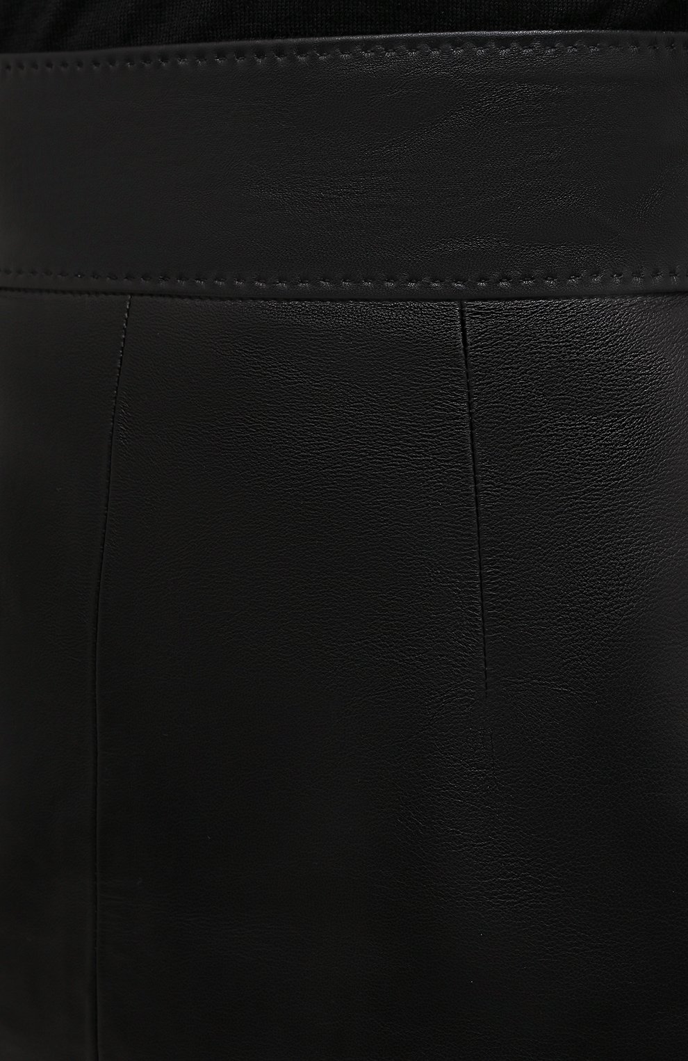 Кожаная юбка DOLCE & GABBANA, арт. F4BZ4L/HULFY, фото 5