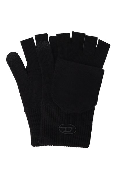 Мужские митенки из шерсти и хлопка DIESEL, арт. A22034/0DA0B