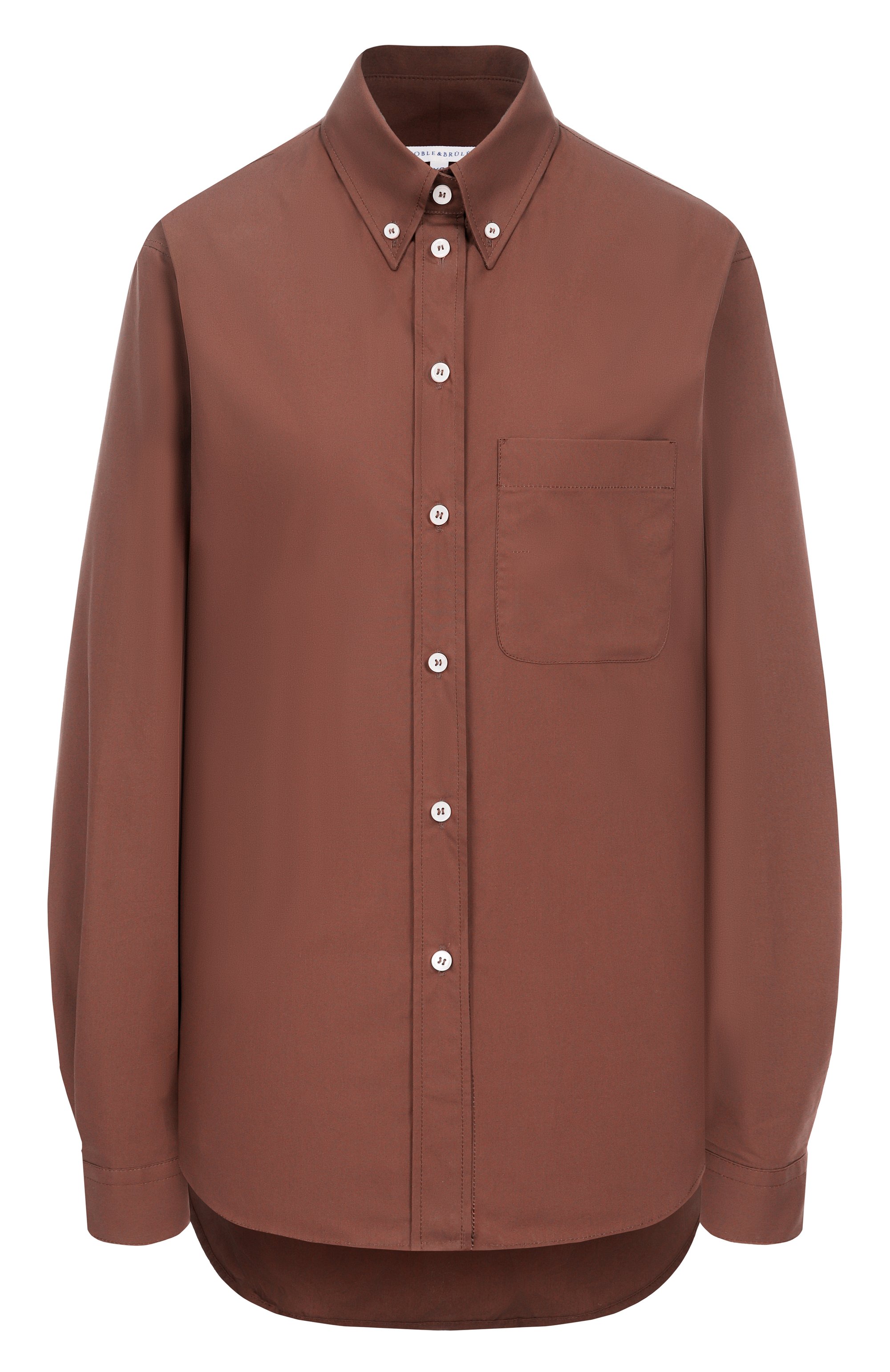 Хлопковая рубашка NOBLE&BRULEE, арт. NB002NB/140725/24, фото 1
